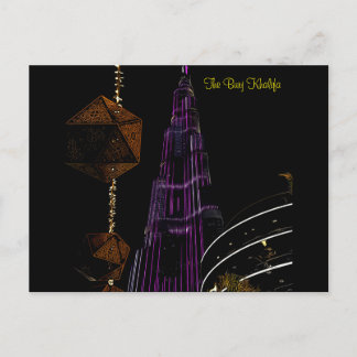 Burj Khalifa i Dubai Vykort