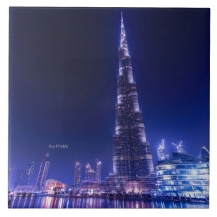 Burj Khalifa Landmark, Dubai Kakelplatta