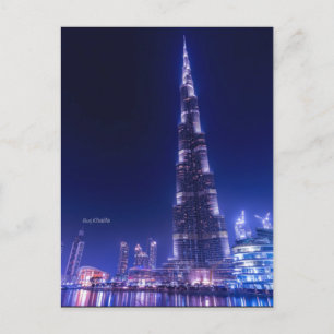 Burj Khalifa Landmark, Dubai Vykort