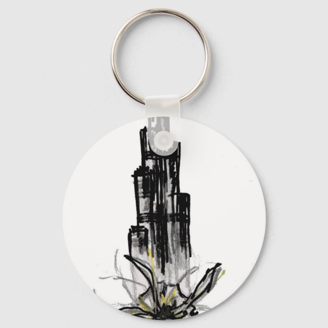 burj khalifa nyckelring (Framsida)