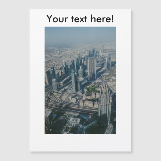 Burj Khalifa view,Dubai (Framsida)