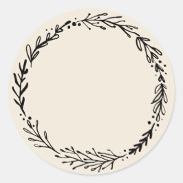 Burk / Blanka etikett II