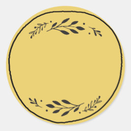 Burk / Blanka etikett III