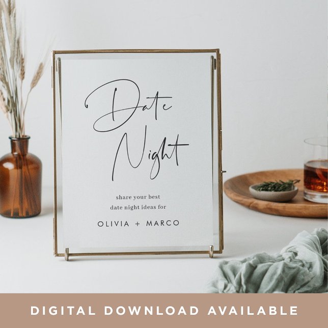 Burk-tecken för modern minimal Möhippa Poster (Skapare uppladdad)