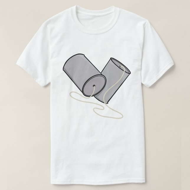 Burkar Telefon Nostalgi T Shirt (Design framsida)
