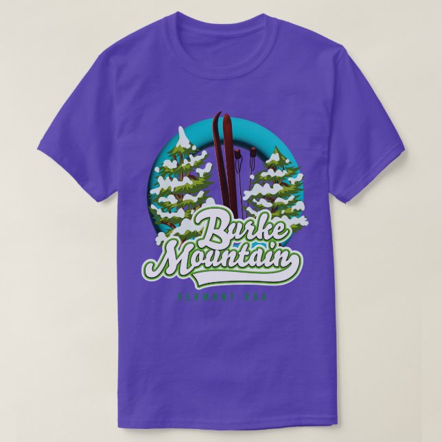 Burke bermont us ski t shirt (Design framsida)