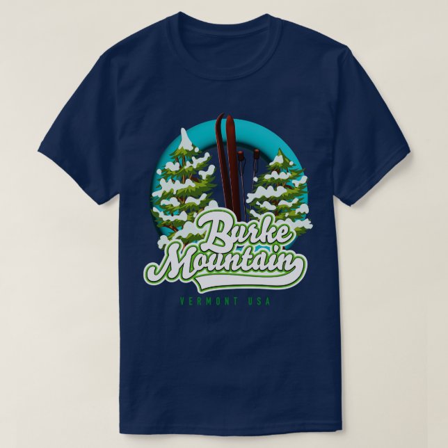 Burke bermont us ski t shirt (Design framsida)