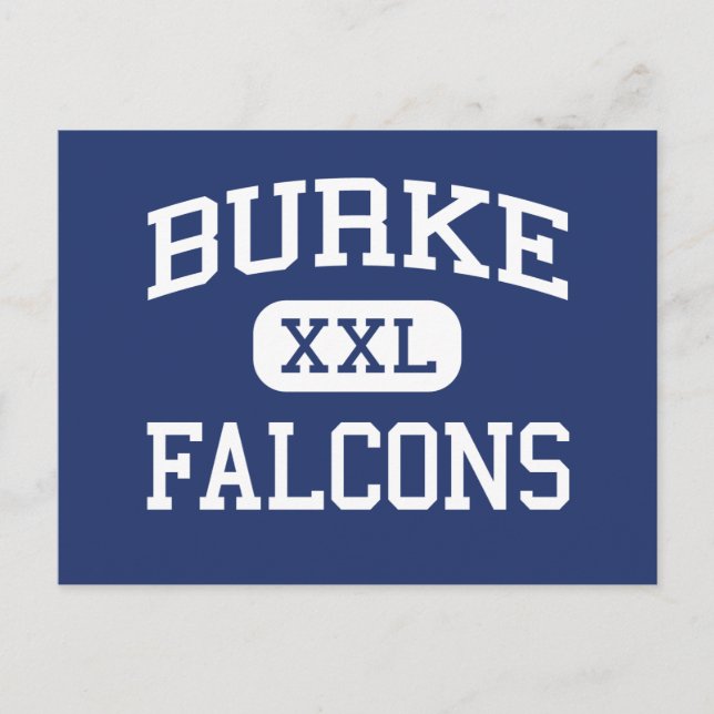 Burke Falcons Mitten Pico Rivera Kalifornien Vykort (Framsida)