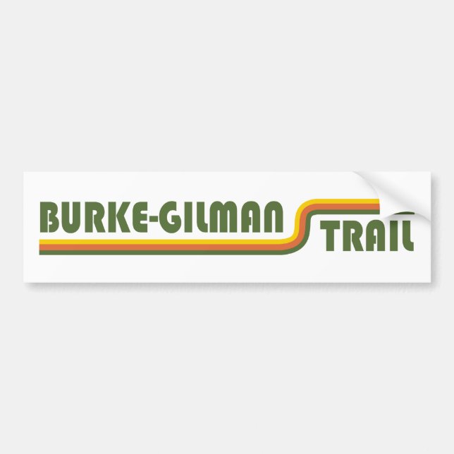 Burke-Gilman Trail Bildekal (Framsidan)
