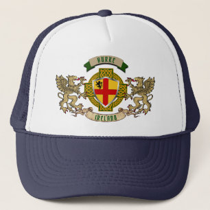 Burke Irish Shield & Griffins Personlig Keps