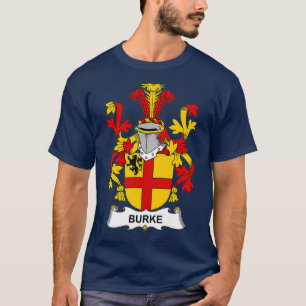 Burke Jackar Arm Family Crest T Shirt
