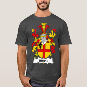 Burke Jackar Arm Family Crest T Shirt
