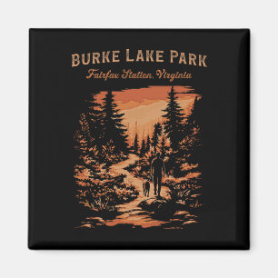 Burke Lake Park Fairfax Station Virginia Vandring Magnet
