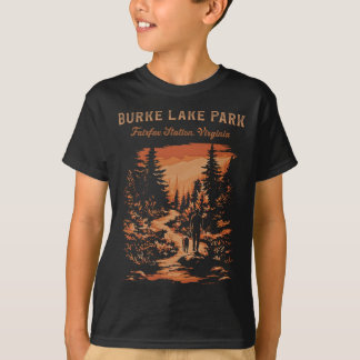 Burke Lake Park Fairfax Station Virginia Vandring T Shirt