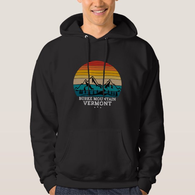 BURKE MOUNTAIN VERMONT HOODIE (Framsida)