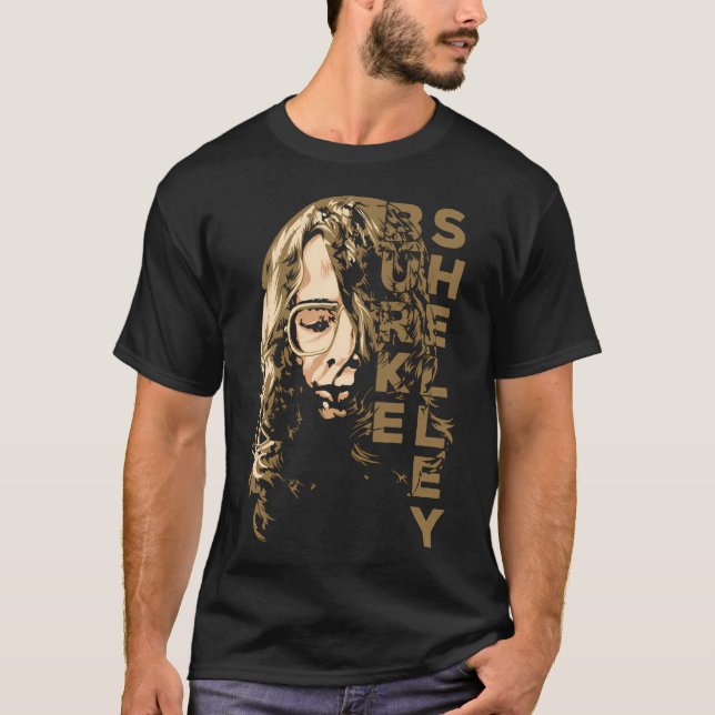 Burke Shelley Ansikte T Shirt (Framsida)