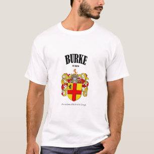 BURKE-Vapensköldens översättning och betydelsen T Shirt