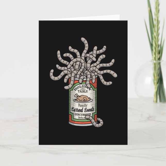 Burken Med Maskar Kort (Framsida)