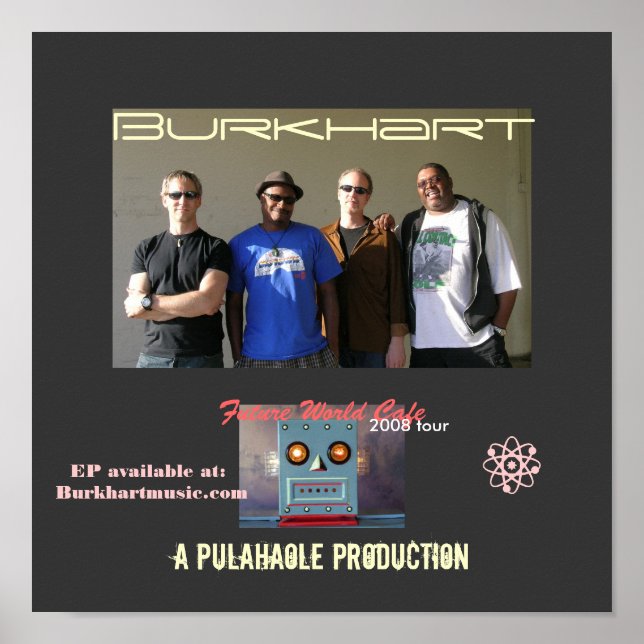 Burkharts framtida världsmarknad Poster (Framsidan)