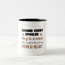 Burkig hundmamma-citat | Roligt present till djurä