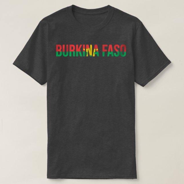 Burkina Faso 2 T Shirt (Design framsida)