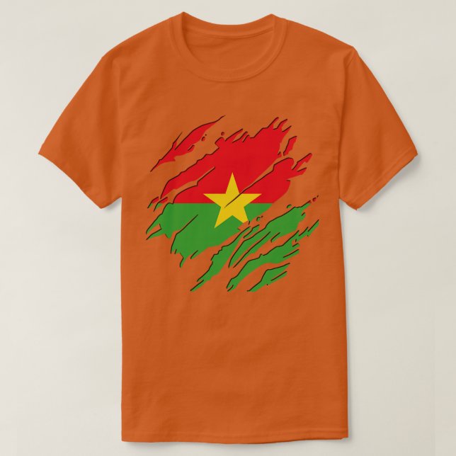 Burkina Faso Alltid T Shirt (Design framsida)