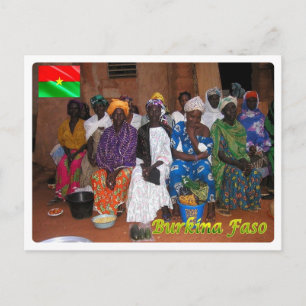 Burkina Faso - Bobo Vendors - Vykort