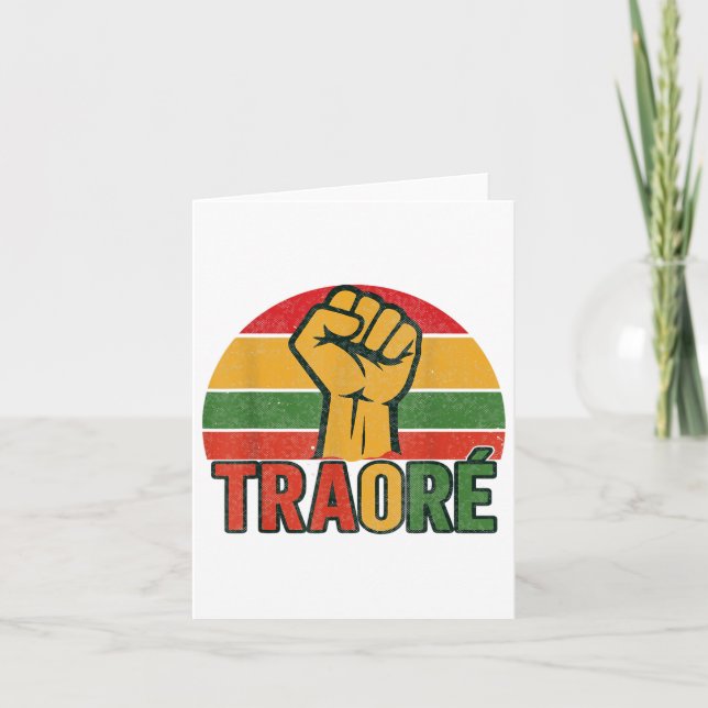 Burkina Faso - Bravo Kapten Ibrahim Traoré _ Thom Kort (Framsida)