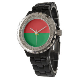 Burkina Faso flagga Armbandsur