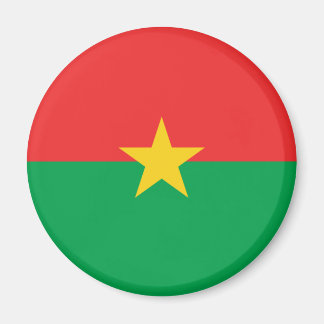 Burkina Faso flagga Magnet