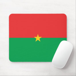 Burkina Faso flagga Musmatta