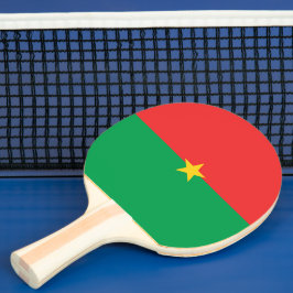 Burkina Faso flagga Pingisracket