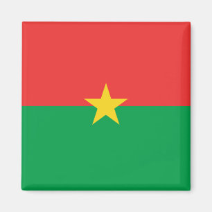 Burkina Faso flaggamagnet Magnet