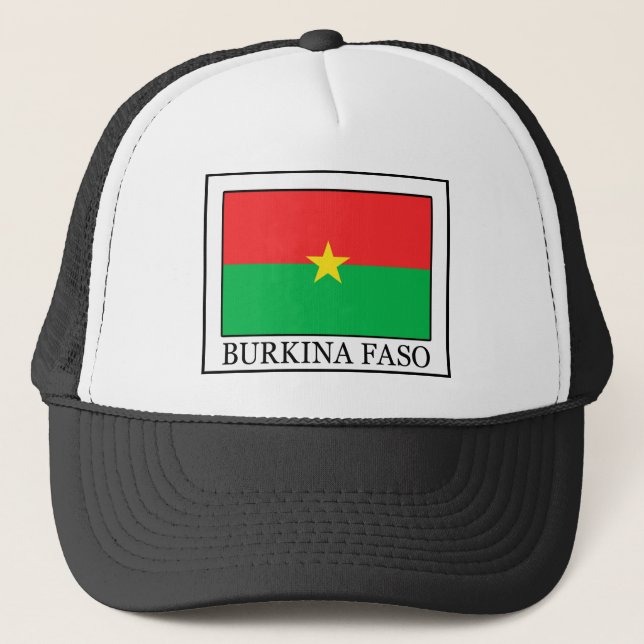 Burkina Faso hat Truckerkeps (Framsida)