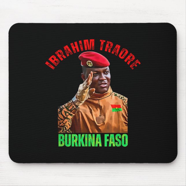Burkina Faso- Ibrahim Traoré Thomas Sankara Musmatta (Framsidan)