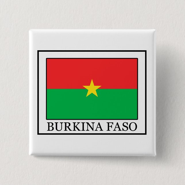 Burkina Faso-knapp Knapp (Framsida)