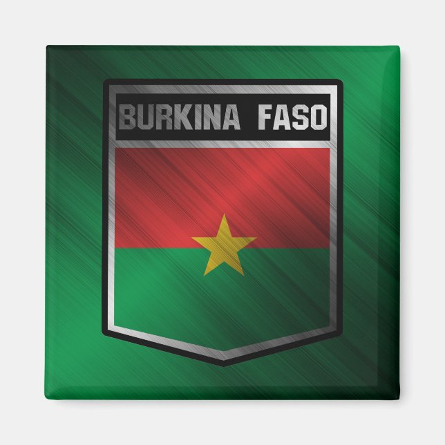 Burkina Faso Magnet (Framsidan)
