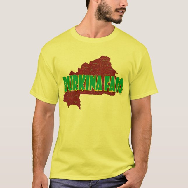 Burkina Faso Tee Shirt (Framsida)