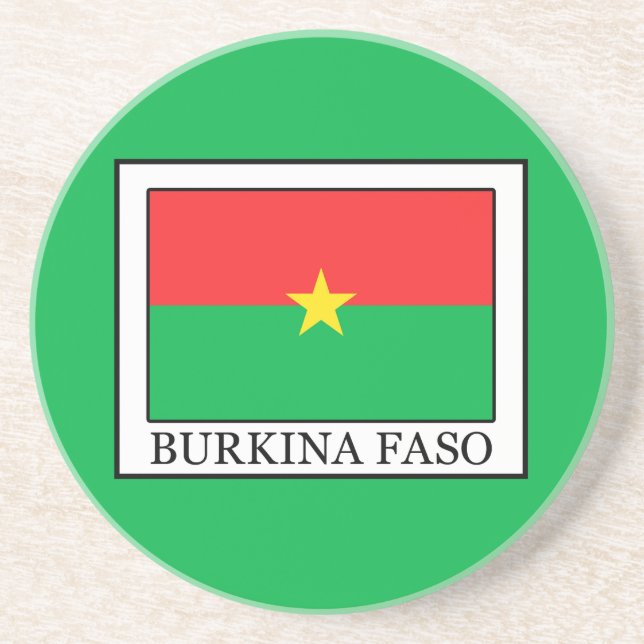 Burkina Faso Underlägg Sandsten (Framsidan)