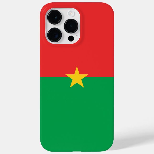 Burkina Fasos flagga (Baksida)