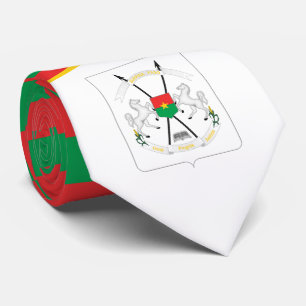 Burkinabé Flagga & Jackat av Arm, Burkina Faso Slips