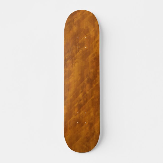 Burl Wood Mini Skateboard Bräda 18,7 Cm (Framsida)