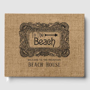 Burlap Beach House Gästböcker