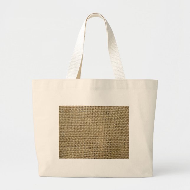 Burlap Jumbo Tygkasse (Framsidan)