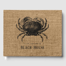 Burlap Krabb Strandhus