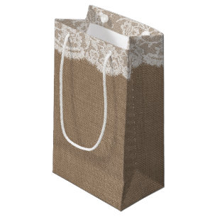 Burlap & Snöre Bröllop Collection Gift Bags