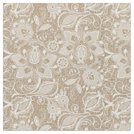 Burlap & Snöre Exotic Blommigt Fabric Tyg