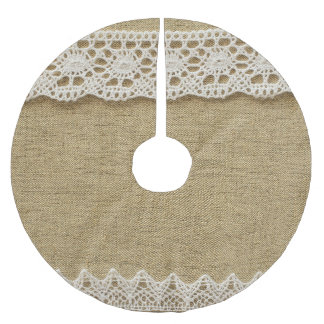 Burlap, snöre väv struktur. julgransmatta borstad polyester