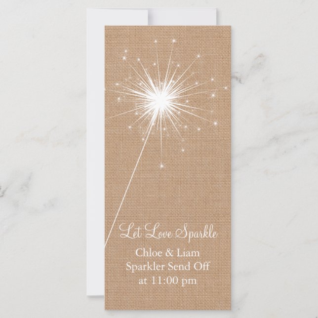 Burlap Sparkler Holder (Framsida)