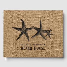 Burlap Starfish Family Beach House Gästböcker